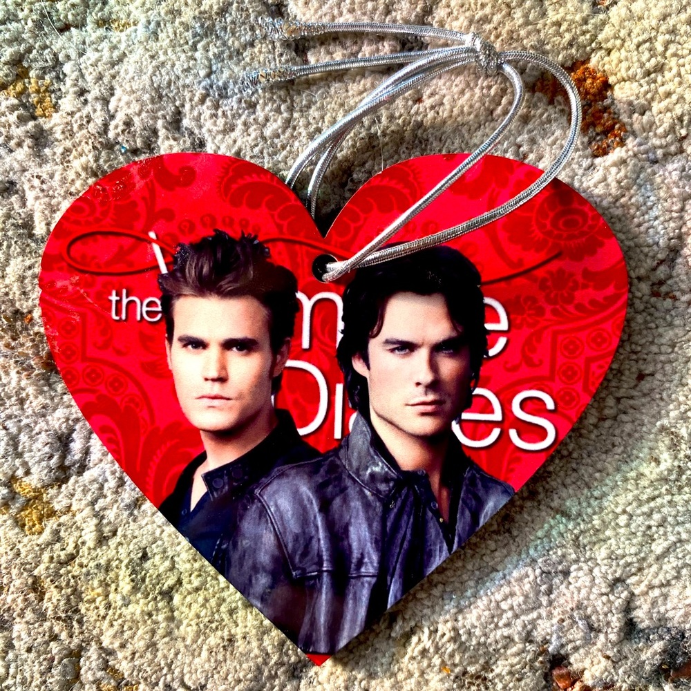 The Vampire Diaries: Stefan and Damon Salvatore Christmas Ornament 🧛🏻🩸🎄